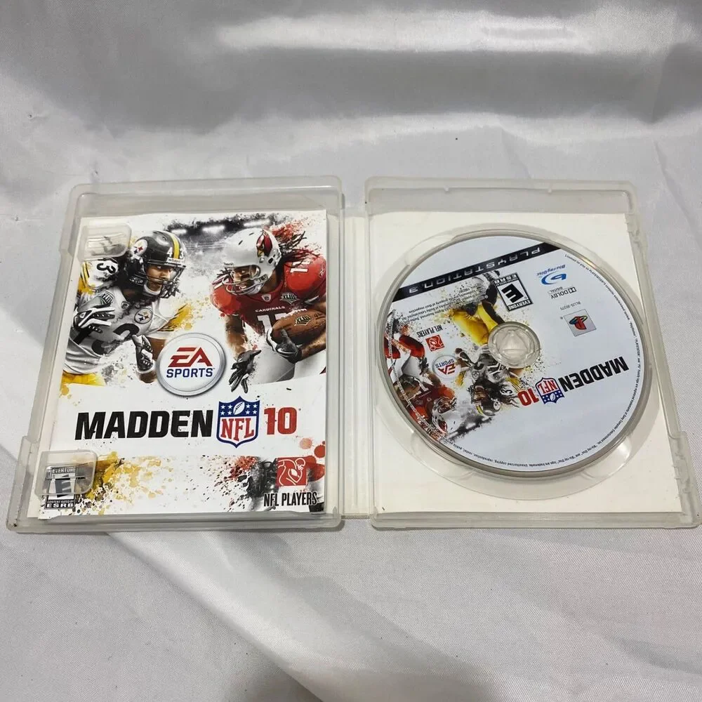 Madden NFL 10 For Playstation 3 With Case And Manual